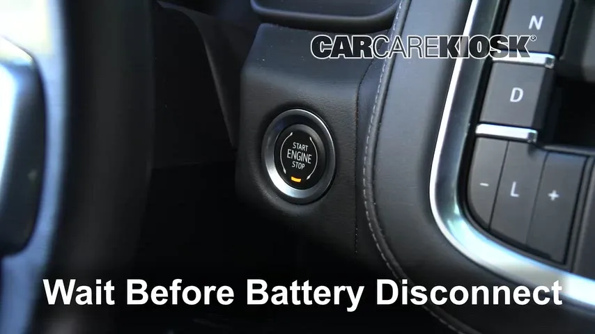 2021 Chevrolet Tahoe Z71 5.3L V8 Battery Replace